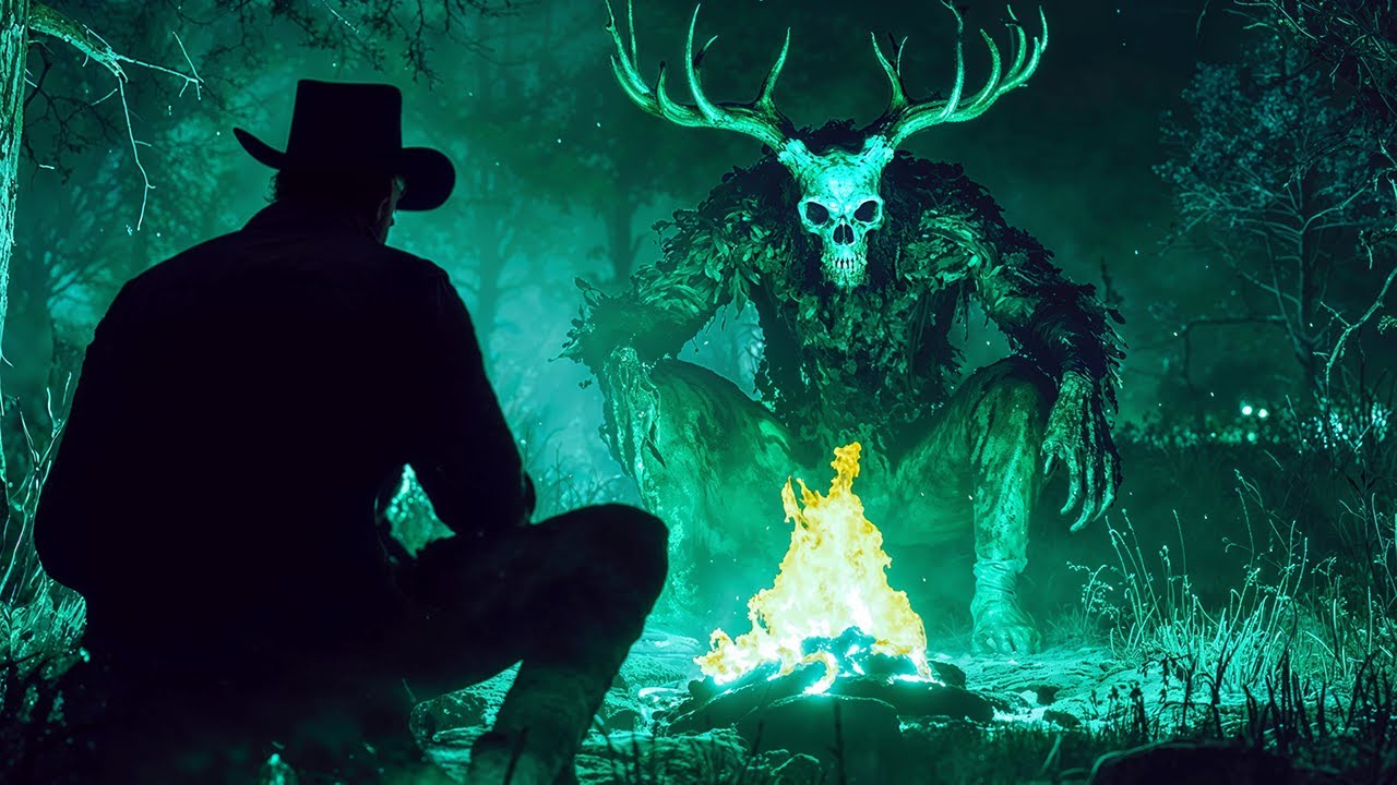 Night of the Spirits - Mystical Dark Western Ambient for Relaxation and Sleep