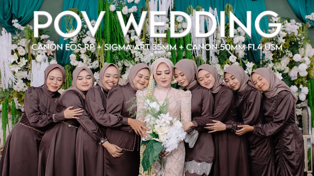POV WEDDING PHOTOGRAPHY NOVI & ADE ( CANON EOS RP + CANON 50MM F1.4 USM + SIGMA ART 35MM F1.4 )