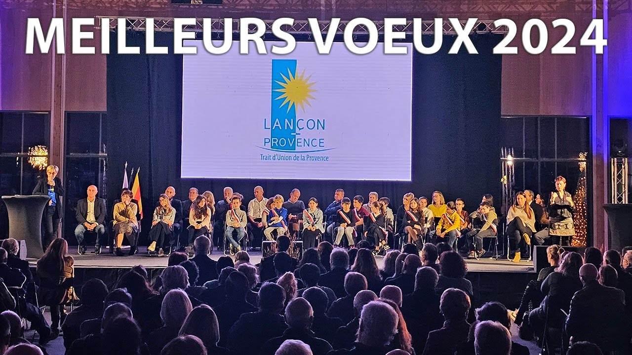 Vœux 2024 au gymnase Caroline Aigle