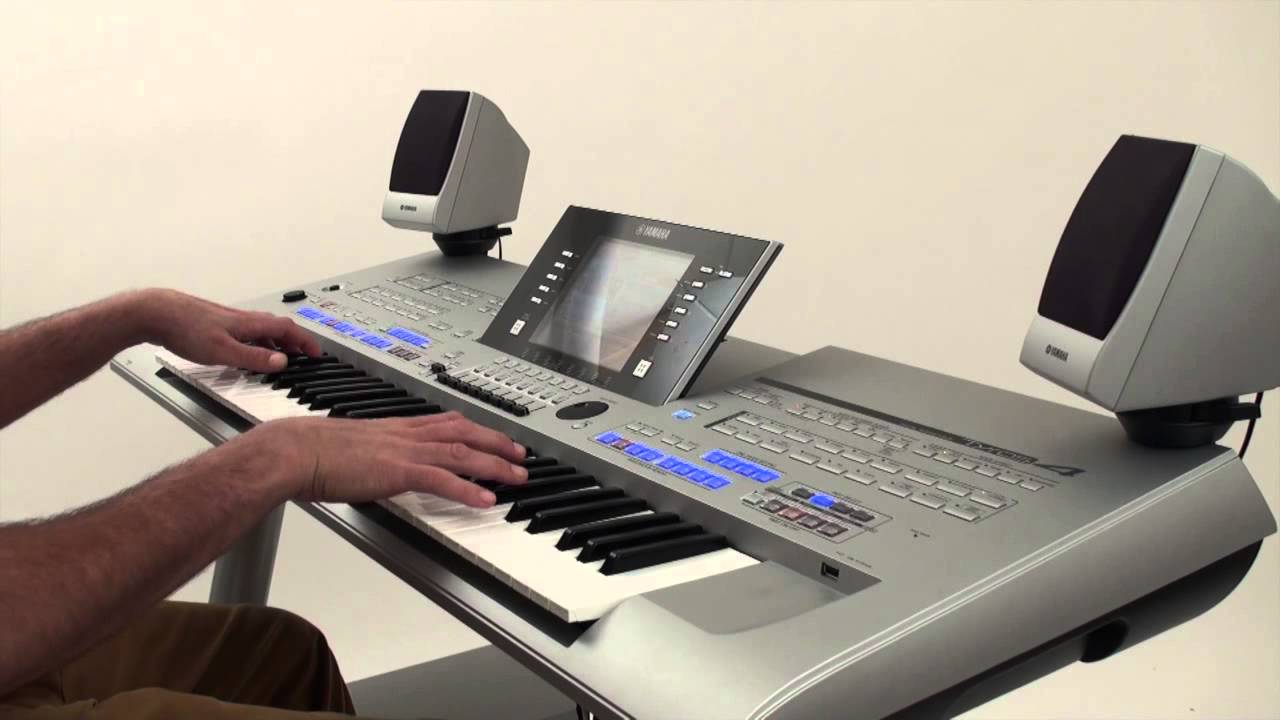 Yamaha Tyros4 Premium Style Demonstration - Slow Jazz Ballad
