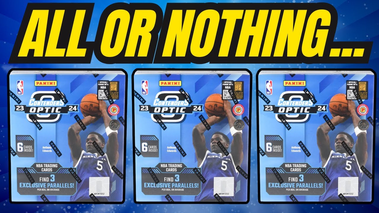 And this Time the Pressure is 30 Times Higher | 3x NBA 23-24 Optic Contenders International