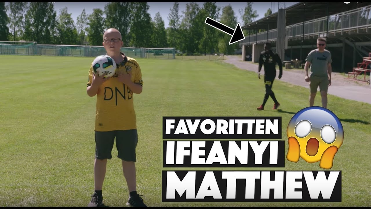 Martin (12) får tidenes overraskelse! ⚽️