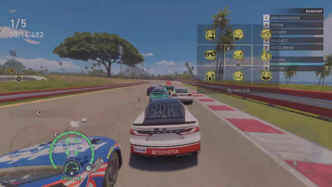 Nascar en THE CREW MOTORFEST