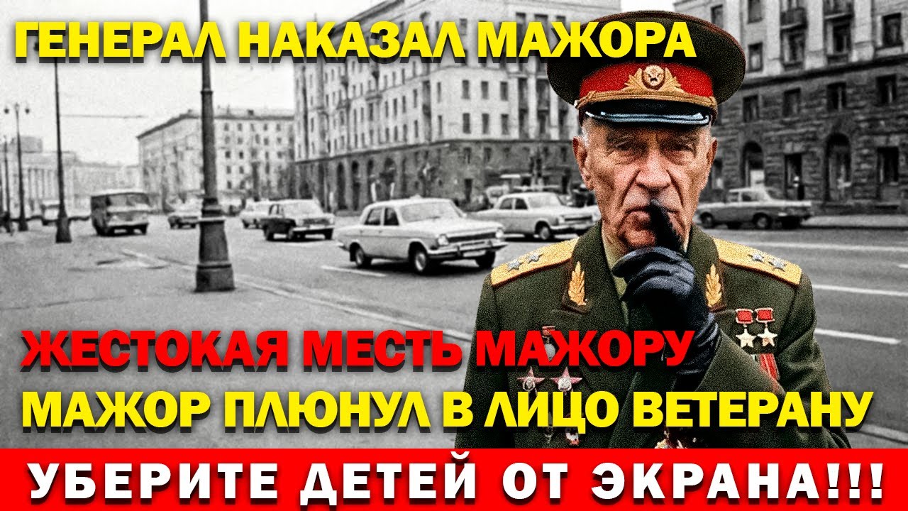 ГЕНЕРАЛ ЗАШИЛ РОТ СЫНУ ПРОКУРОРА! Жестокая месть мажору, который плюнул в лицо ветерану войны