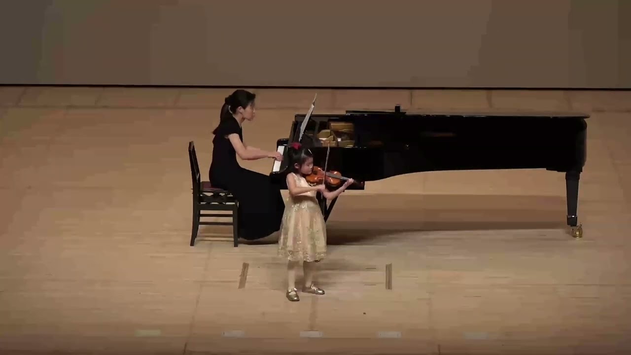 第44回全日本ジュニアクラシック音楽コンクール 全国大会　小学1年生の部　第1位 A.Vivaldi Violin Concerto RV310(1st mov & 3rd mov)