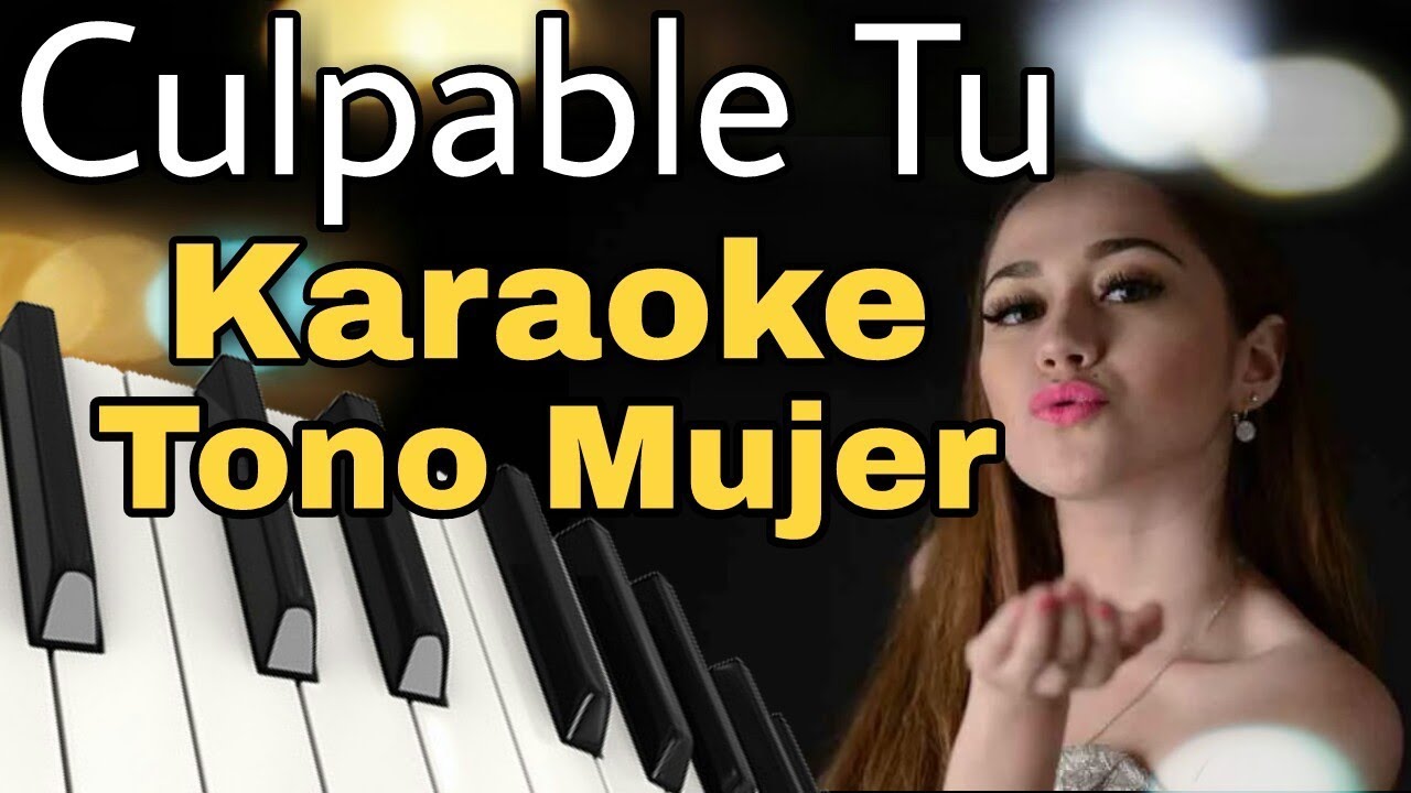 Culpable Tu - Alta Consigna - Karaoke Acustico Tono Mujer - Leo Mart