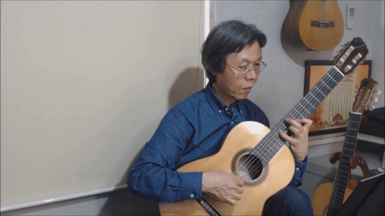Estudio A minor エチュードイ短調 35-21 Aguado アグアド4/4拍子 Tadashi　Ishida　クラシックギター