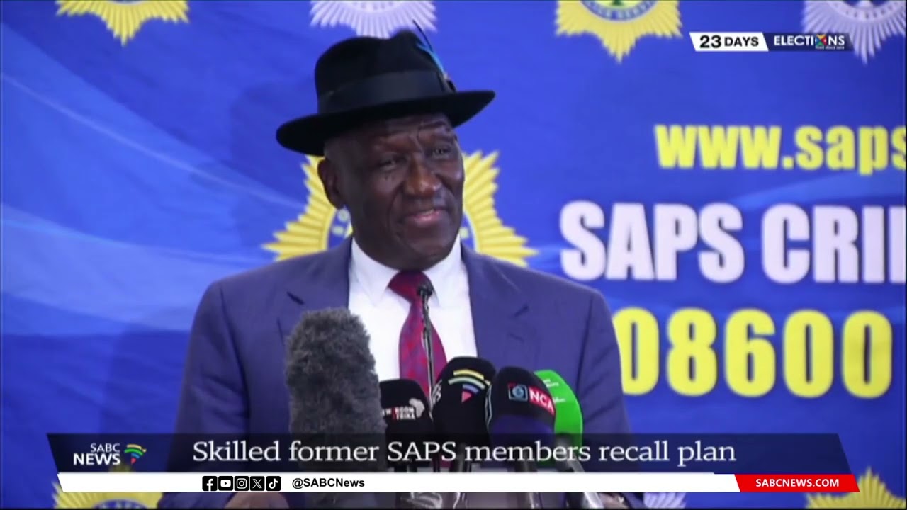 Operation Shanela I Skilled former SAPS recall plan