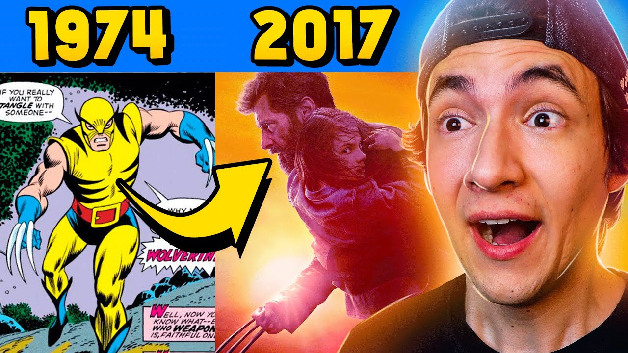 A INCRÍVEL EVOLUÇÃO DO WOLVERINE! (1974 - 2017)