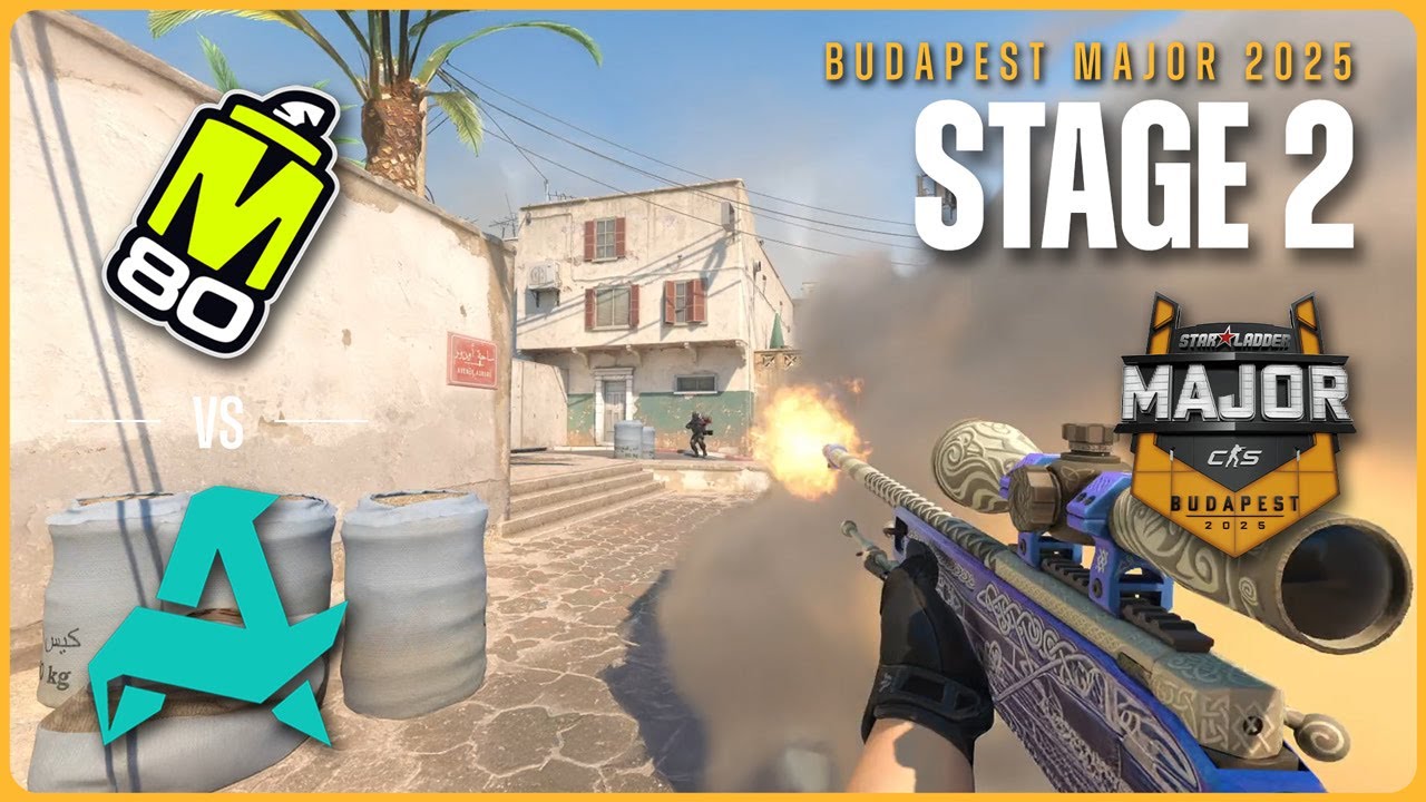 Aurora kontra M80 &ndash; NAJWAŻNIEJSZE MOMENTY &ndash; StarLadder Budapest Major 2025 &ndash; ETAP 2 | CS2
