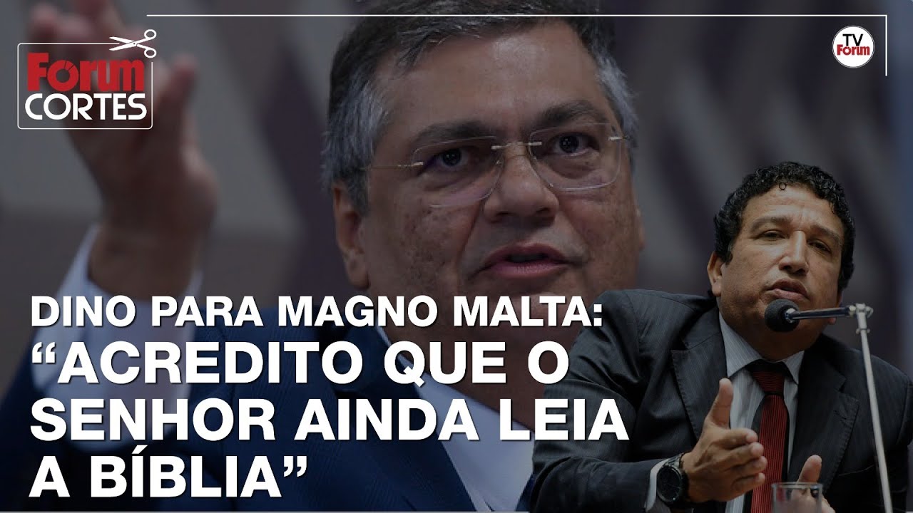 Dino humilha Magno Malta sobre 