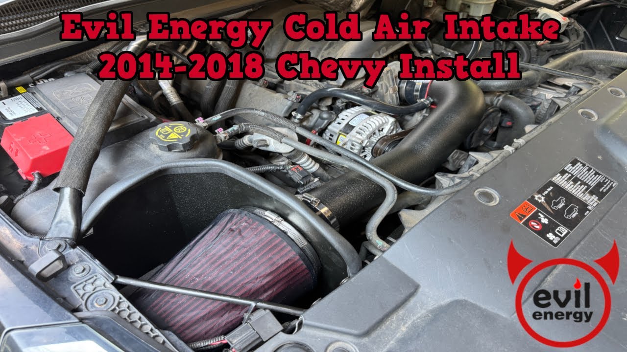 2014 - 2018 GMC Yukon Chevy Tahoe GMC 5.3L 6.2L Evil Energy Cold Air Intake Install