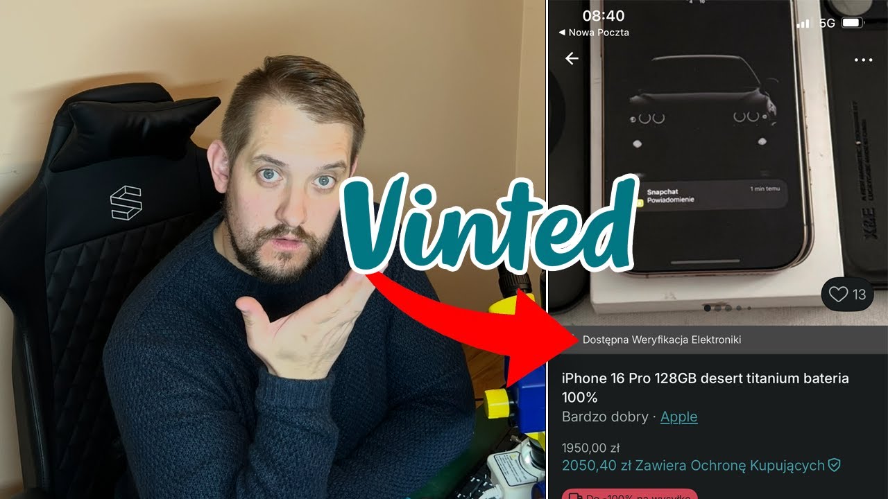 iPhone 16 Pro, okazja z Vinted ?
