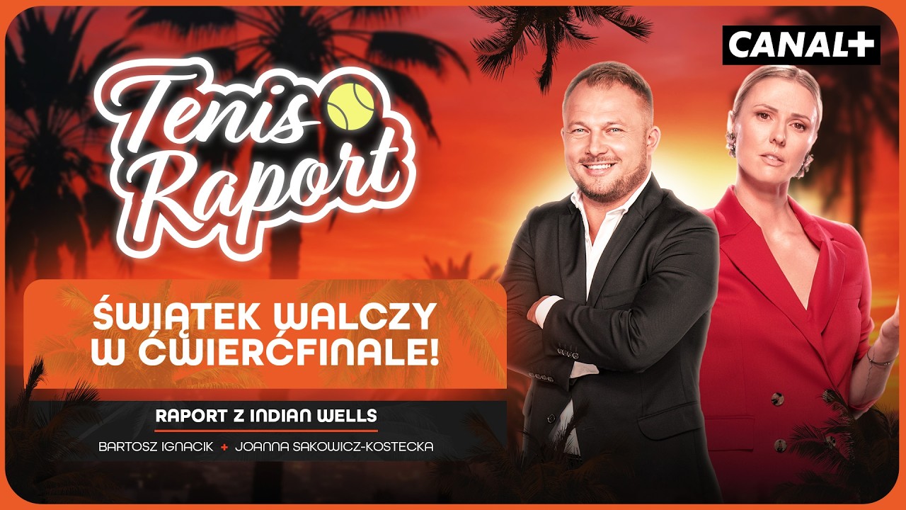 KOLEJNY POPIS IGI ŚWIĄTEK! TERAZ ĆWIERĆFINAŁ! | TENIS RAPORT: INDIAN WELLS #8