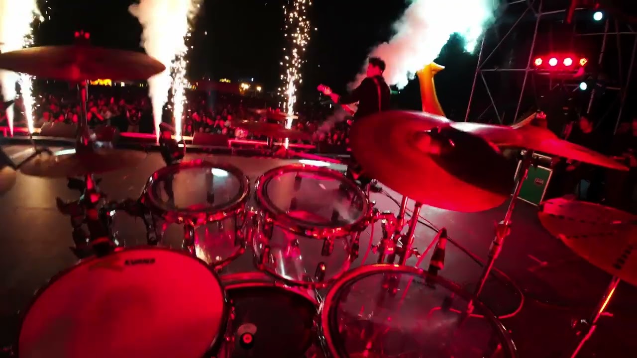 Super saiya  URBOYTJ LIVE เฟี้ยวติวัล DRUM CAMERA