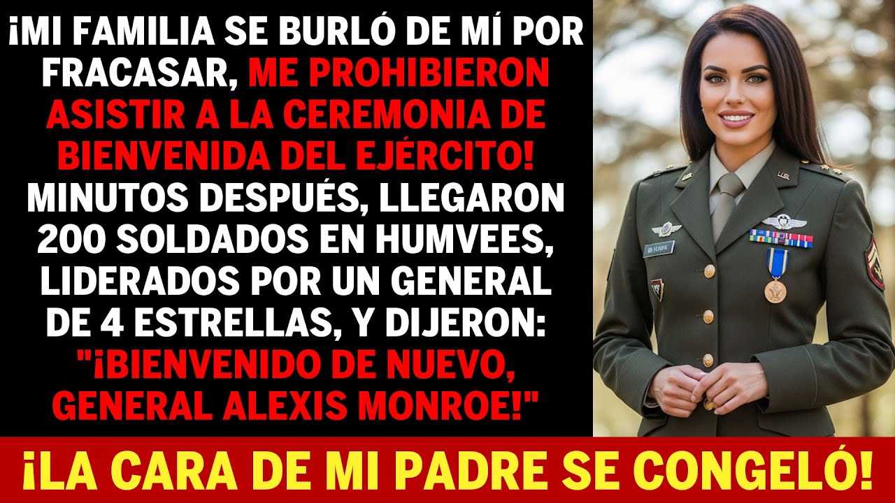 La Familia Dijo Que Fracasé, Me Prohibieron De La Ceremonia, El General Dijo ‘Bienvenida’...
