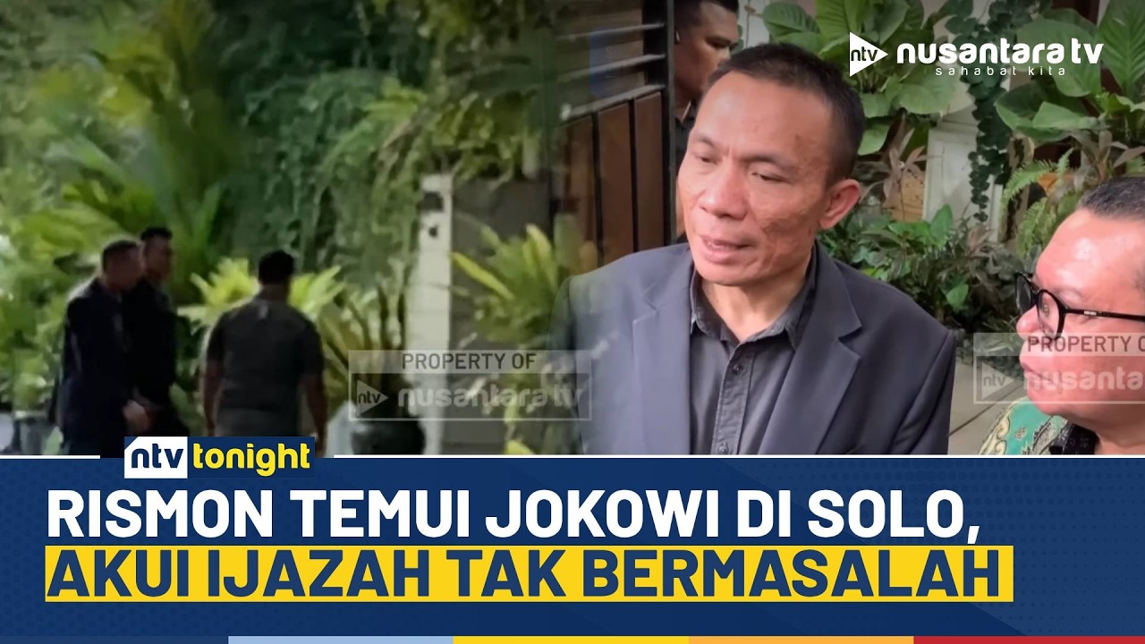 Rismon Akhirnya Mengaku Salah! Datangi Jokowi di Solo, Nyatakan Ijazah Presiden Ke-7 RI Asli | NTV