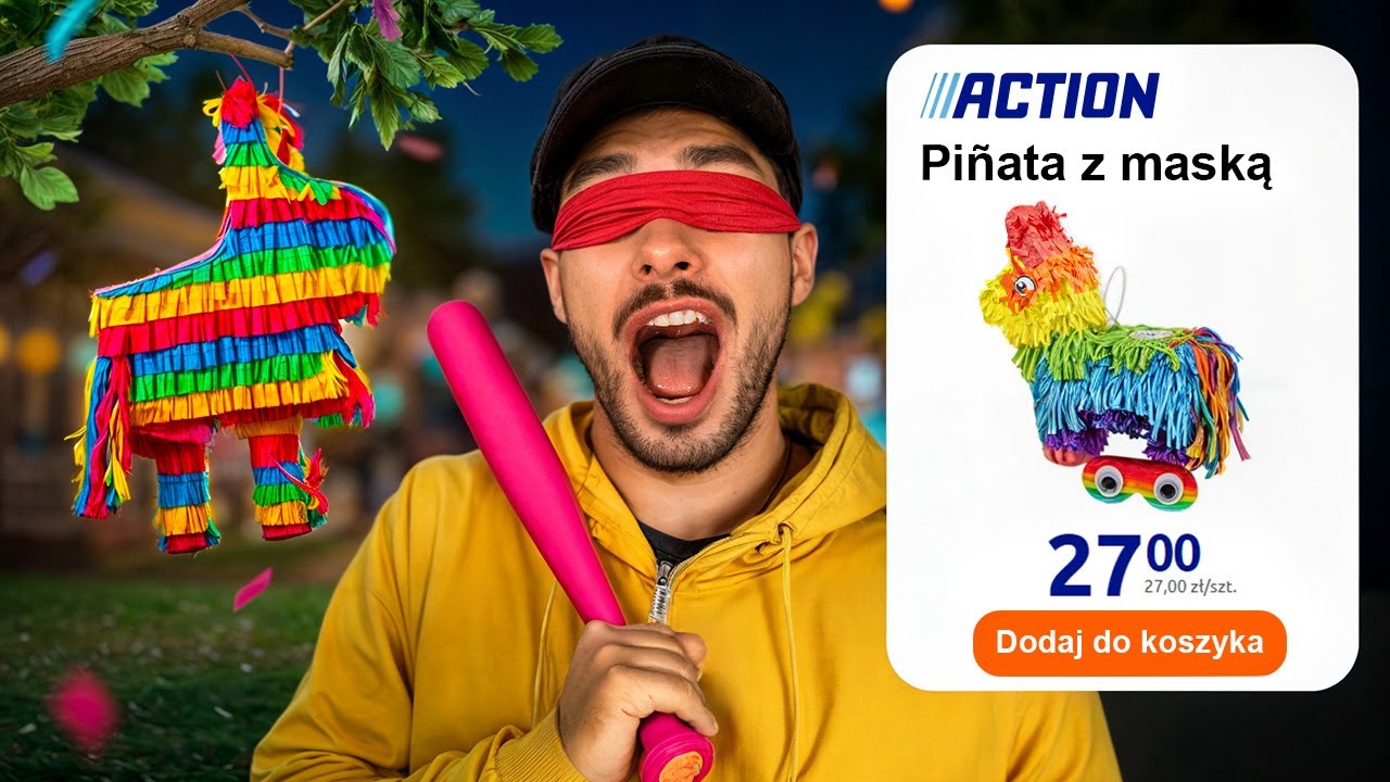 Testujemy GADŻETY IMPREZOWE z ACTION