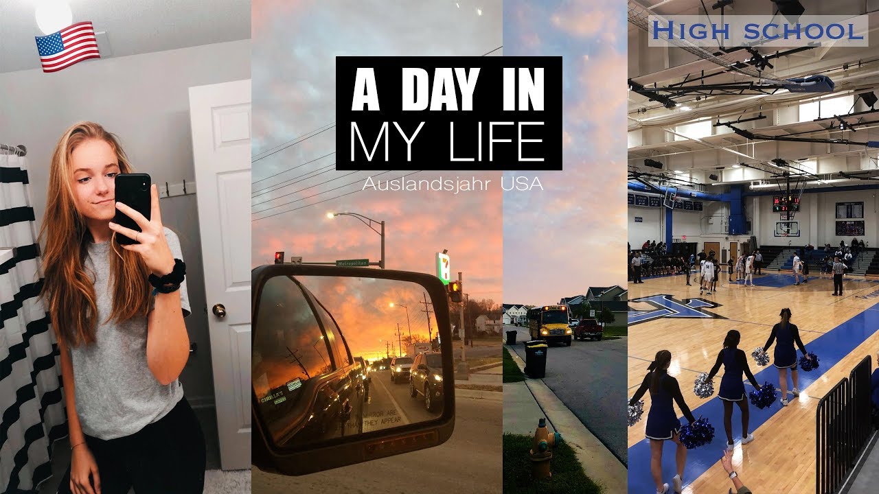 A DAY IN MY LIFE, High School || AUSLANDSJAHR USA 2018/19