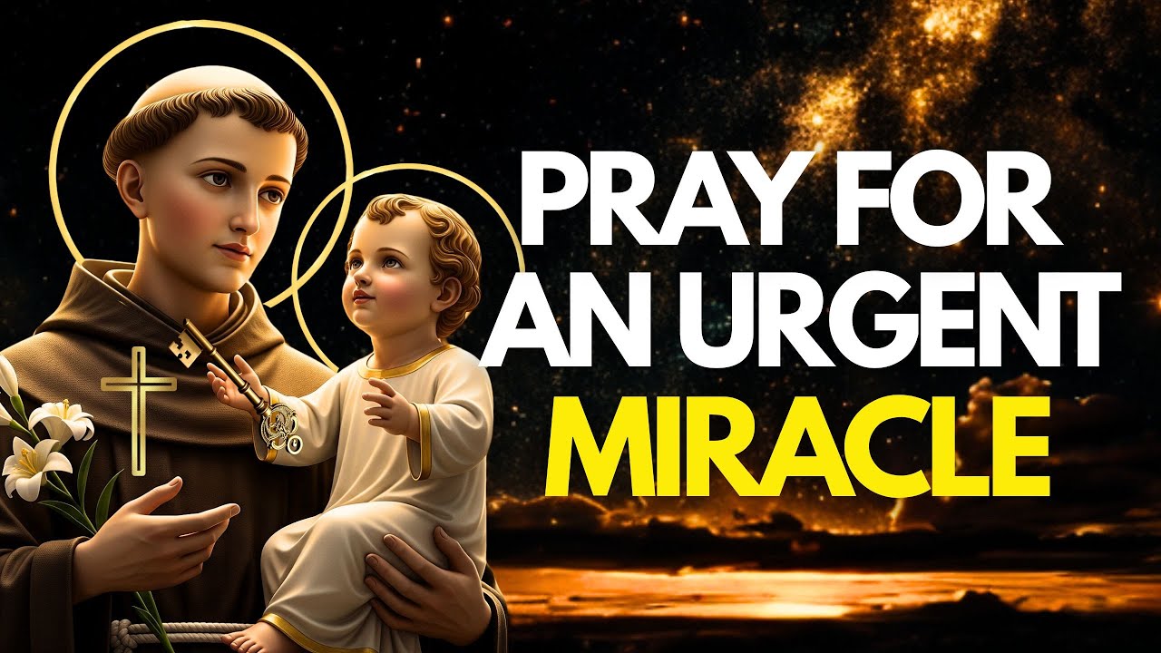 Saint Anthony, Open the Doors Today: Strong Prayer for an Instant Miracle (NOW)