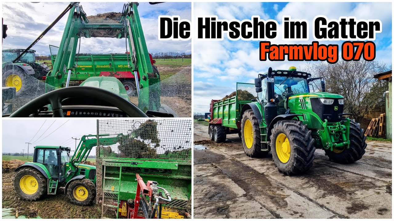 Mist streuen💩 & Pflanzenschutz - Farmvlog 070