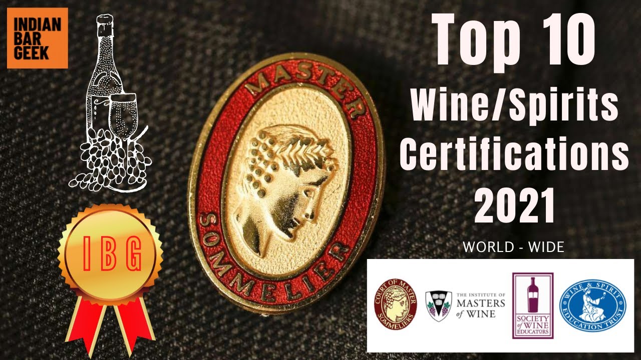 Top 10 Wine Pro Certifications 2021 | Wine Programs | WSET | CMS | ISG | IMW| Best Wine Courses |