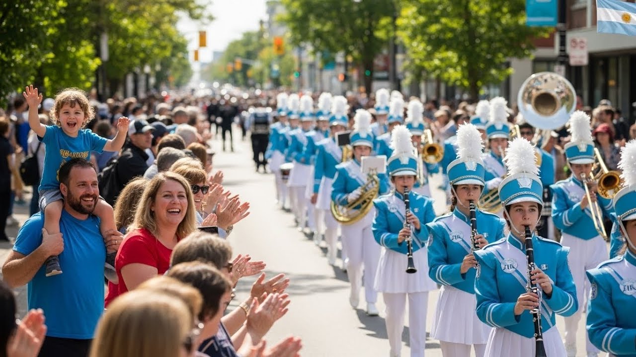 ¿Es la selección? ¡Una alumna argentina en el desfile de Canadá dejó al mundo entero boquiabierto!