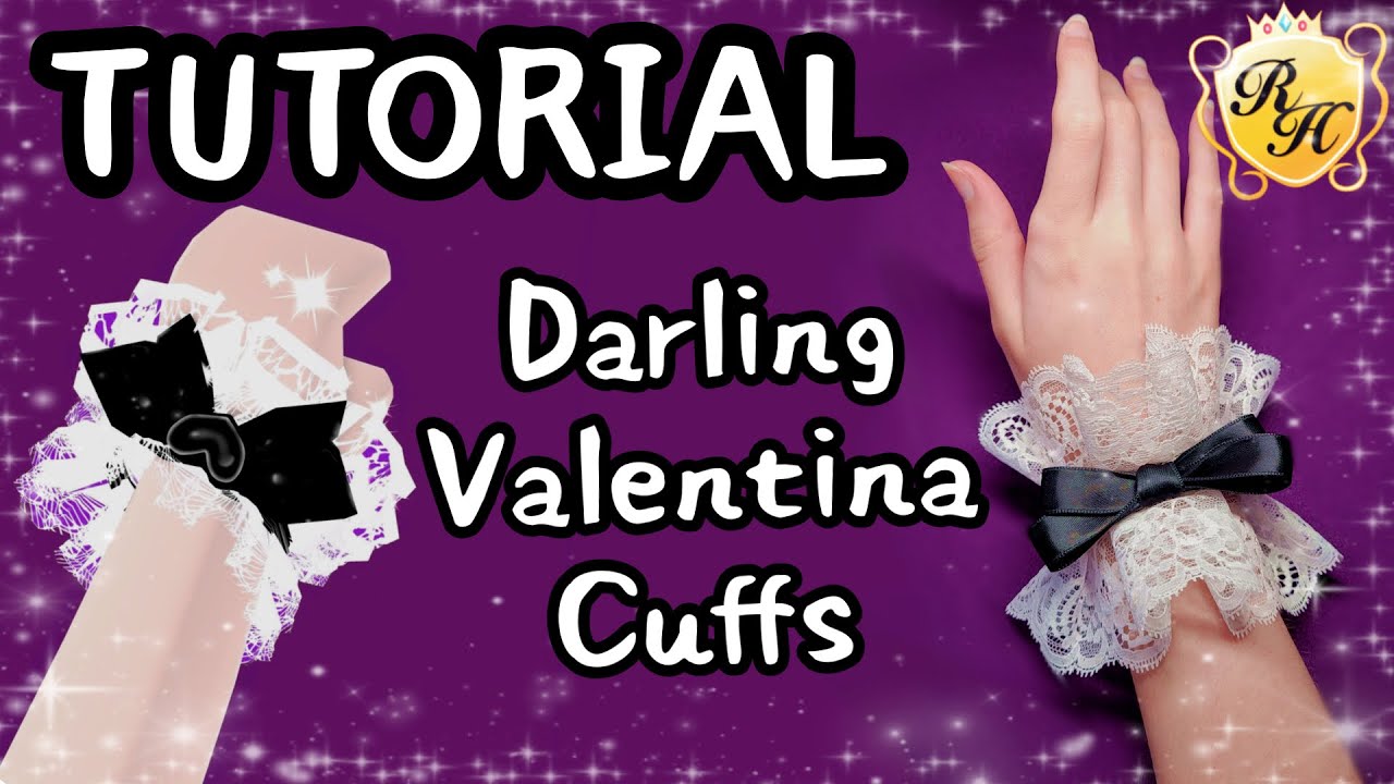 How to Make Darling Valentina Cuffs IRL || Royale High Cosplay