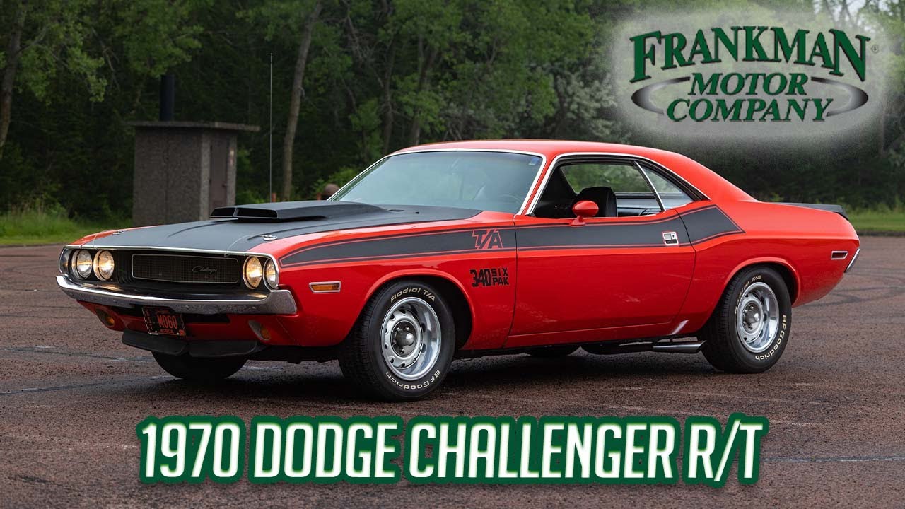 🔥 Real-Deal 1970 Challenger T/A 🔥- Frankman Motor Company - Walk Around & Driving