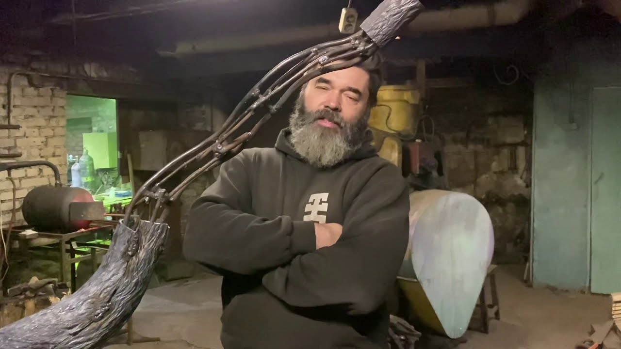 Экспресс мастер класс по изготовлению кованого дерева!