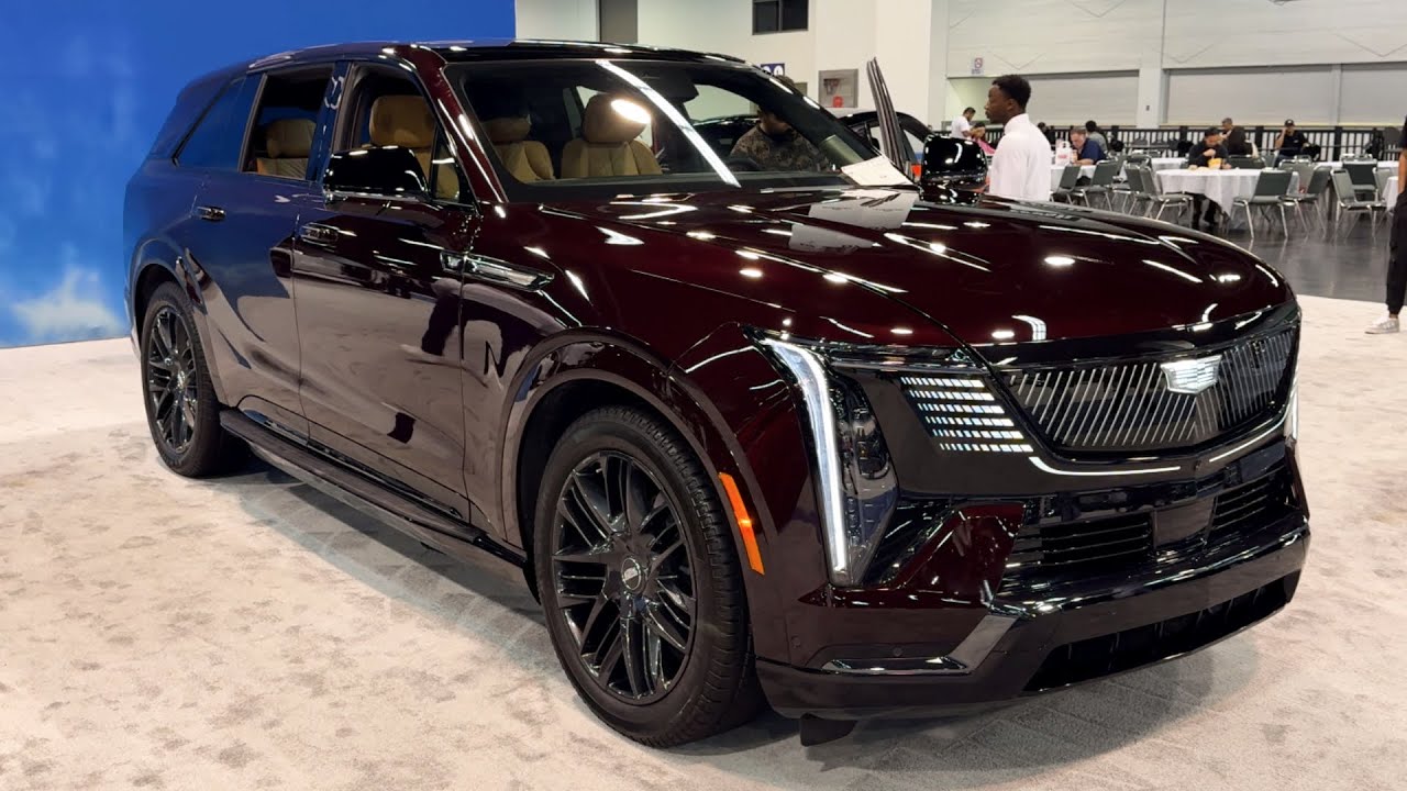 [4K] 2026 Cadillac Escalade IQ First Look - Orange County Auto Show 2025