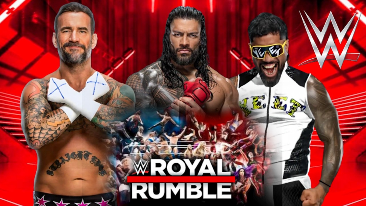 WWE 2K25 RAW ROYAL RUMBLE Roman Reigns - CM Punk - Jey Uso - ( 2026 ) 