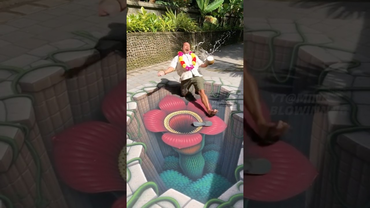 3D Street Art So Real People Actually Fall 😱