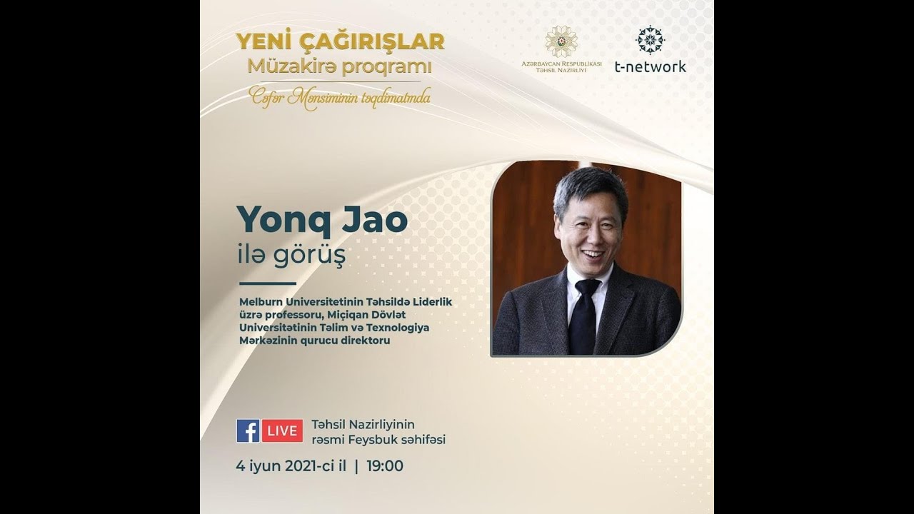 Melburn Universitetinin professoru Yonq Jao 