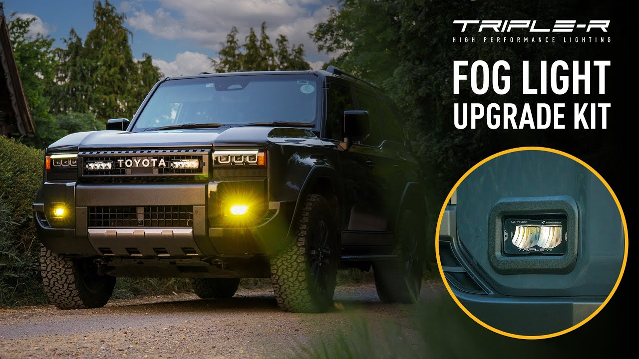 TRIPLE-R LIGHTS | Toyota Land Cruiser 250 Fog Light Upgrade Kit