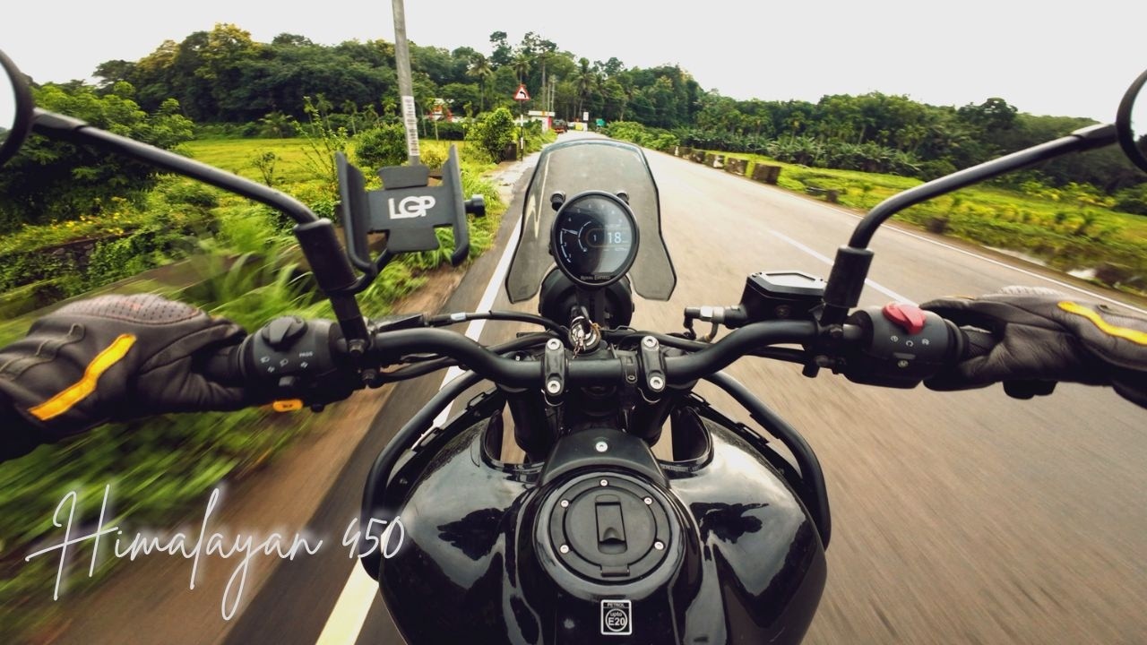 Royal Enfield Himalayan 450 | Pure Riding Sound | ASMR | 4K | The Ride After the Rain