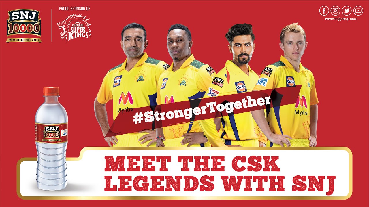Meet the CSK legends with SNJ