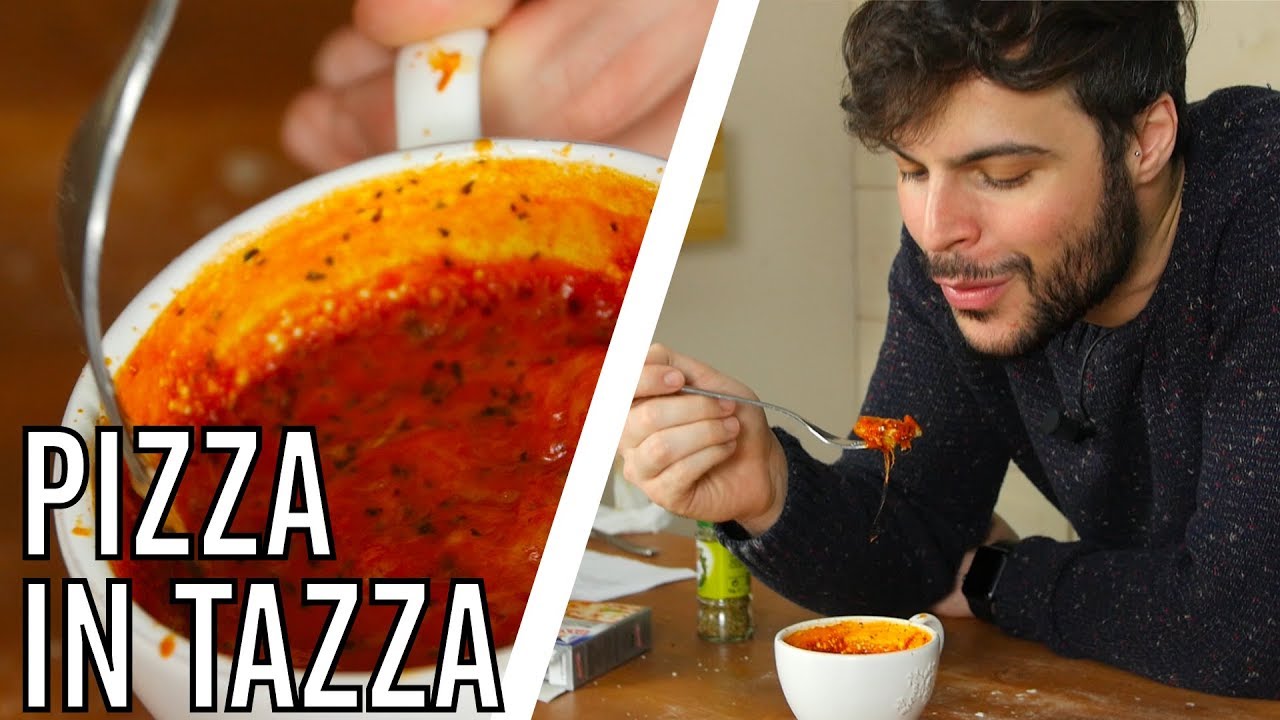 Come Fare la Pizza in Tazza al Microonde - CUCINA PER PIGRI - Guglielmo Scilla | Cucina da Uomini