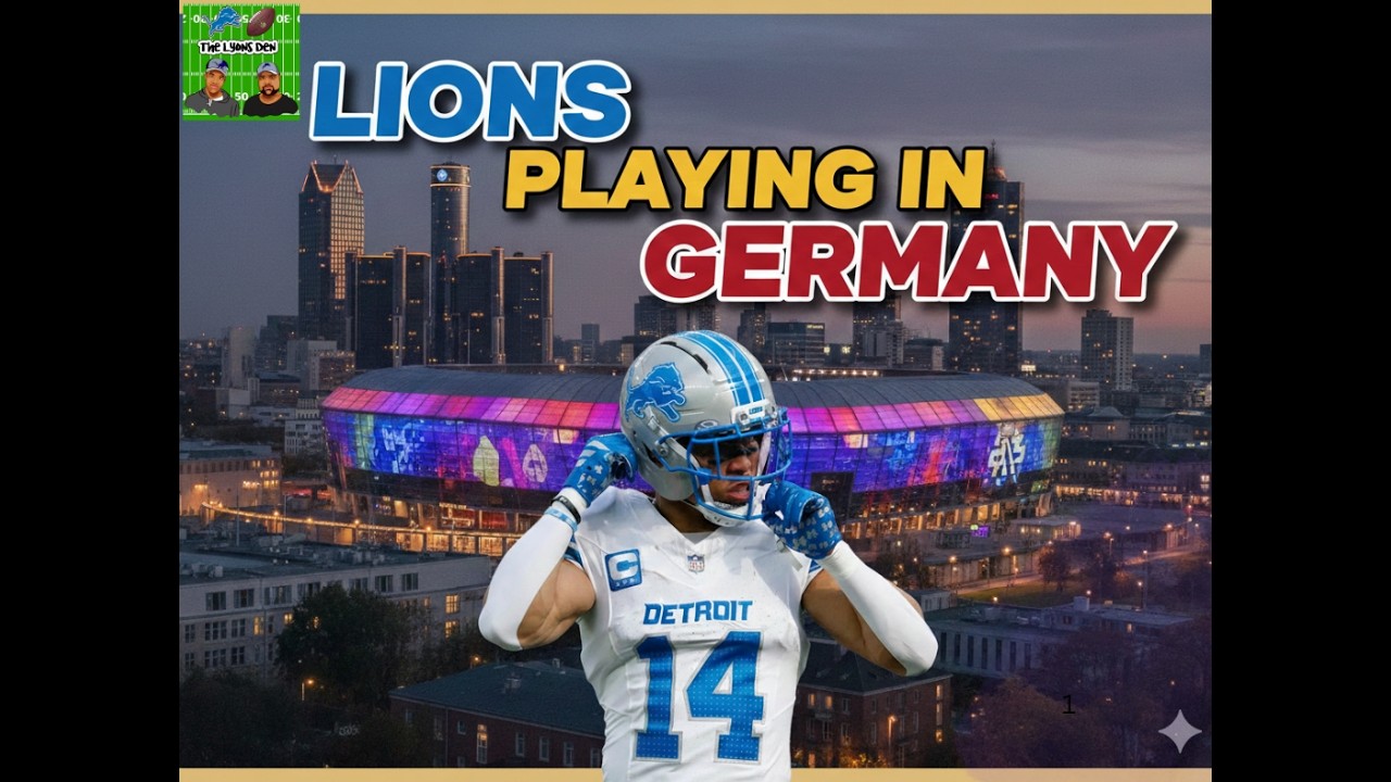 Detroit Lions to Play in Germany in 2026