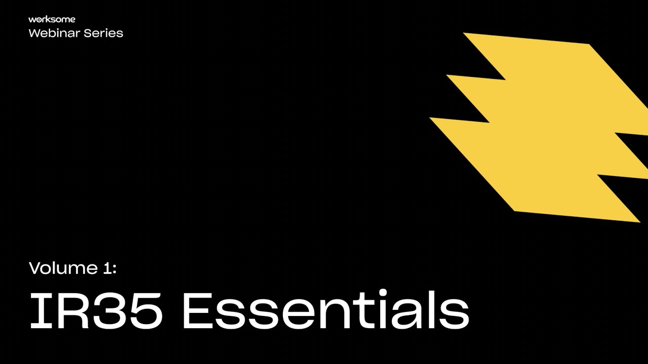 Volume 1: IR35 Essentials
