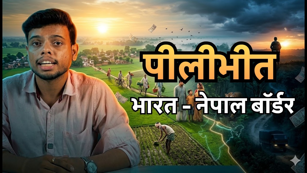 Inside India&rsquo;s Most Open Border | Pilibhit Nepal Border Reality 🇮🇳🇳🇵