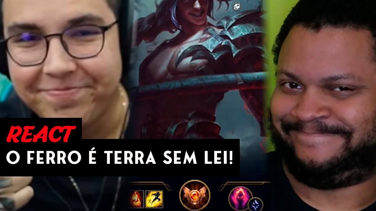 VRAUNÁLISE - O FERRO É TERRA SEM LEI - REACT