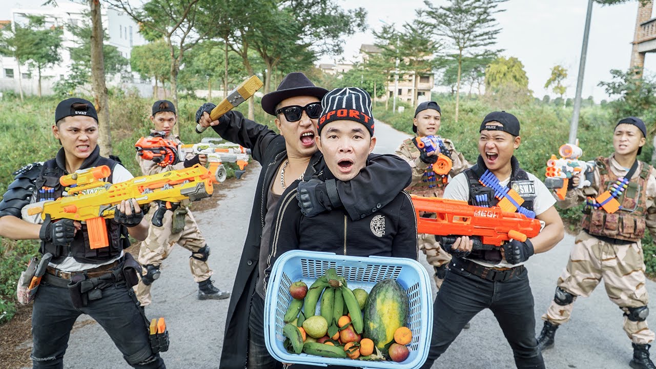 TTNerf War :  Warriors SEAL TEAM Use Nerf Guns Fight Dangerous Criminal Group Boss xXx