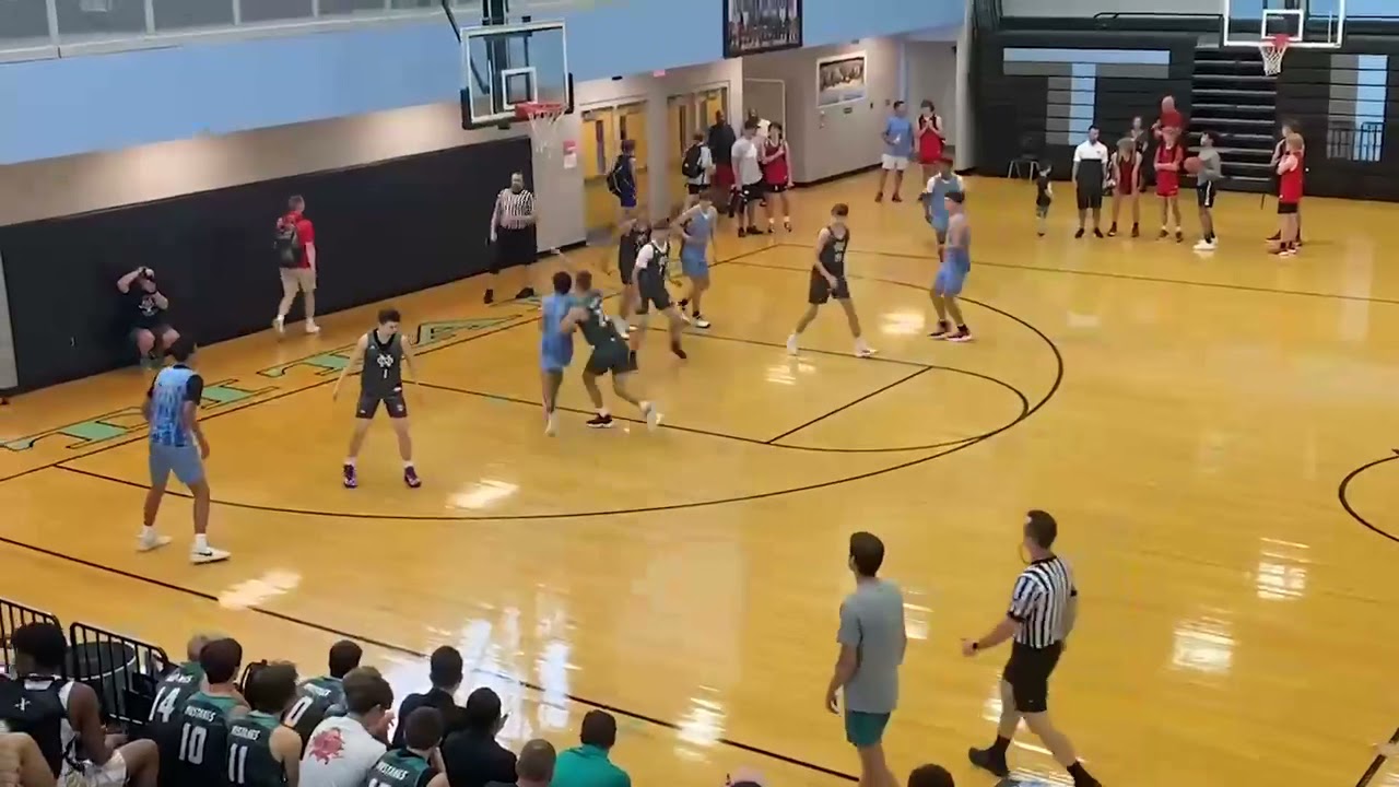 Xavier Jordan 2022 vs top 10 team in state (summer league)