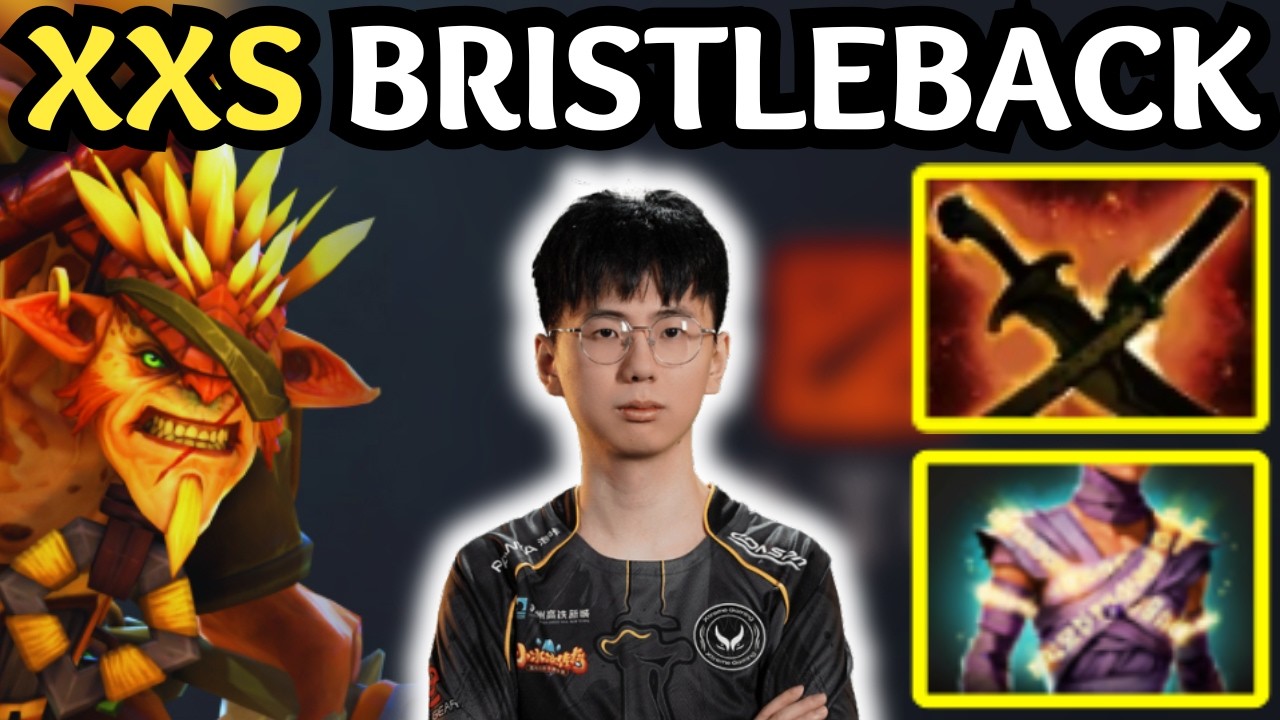 🔥 XXS BRISTLEBACK Goes CRAZY NEW Patch 7.41a &mdash; Quill & Napalm Madness 🔥 Dota 2 Offlane