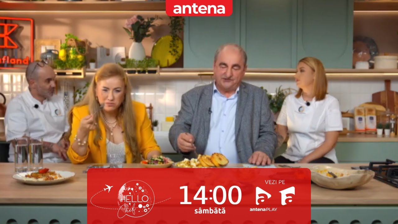 Ce rețete au gătit Roxana Blenche și chef Samuel pentru Vasile Muraru și Valeria Fătu