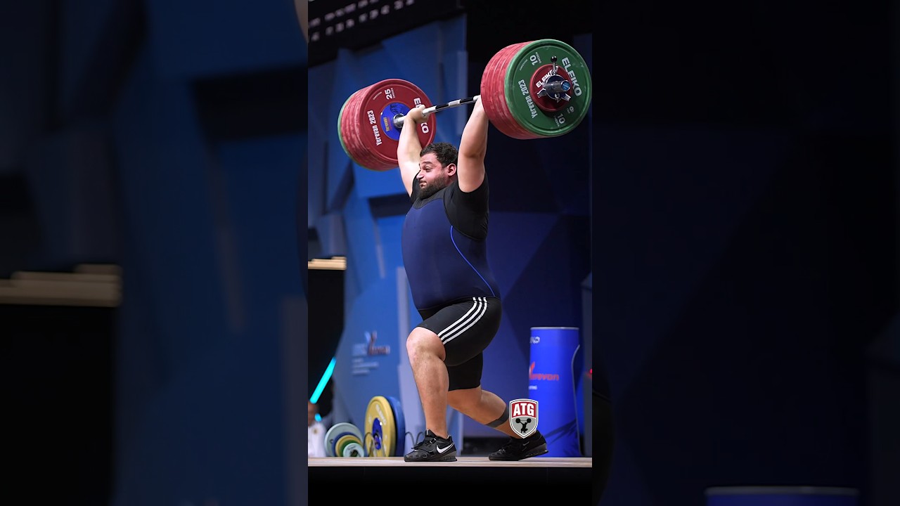 Varazdat Lalayan 🇦🇲 250kg / 551lbs C&J! #cleanandjerk #weightlifting