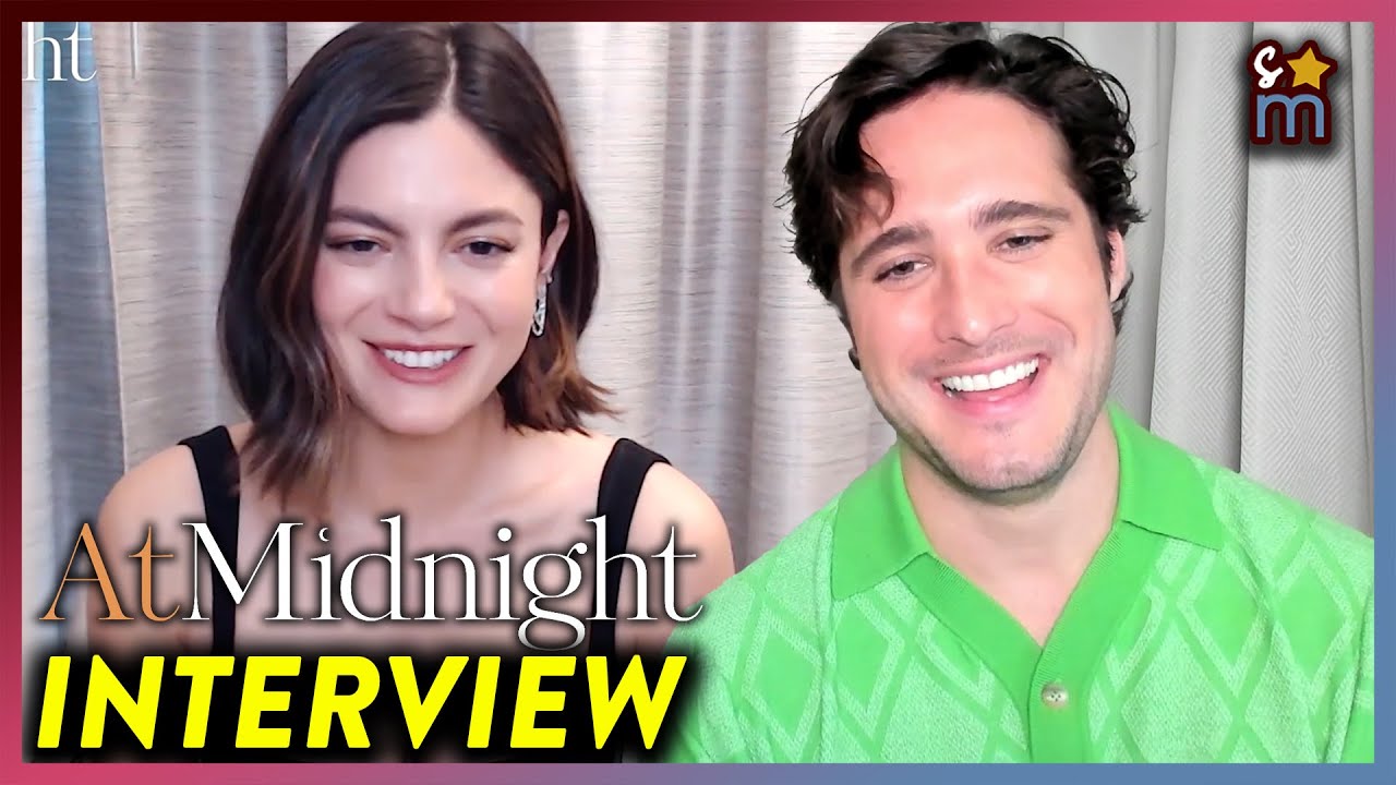 Diego Boneta & Monica Barbaro Talk AT MIDNIGHT, Love Lessons & More | Exclusive Interview