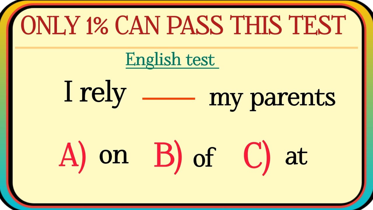 G for Grammar past present future mix ✨ ONLY 1% CAN PASS THIS TEST