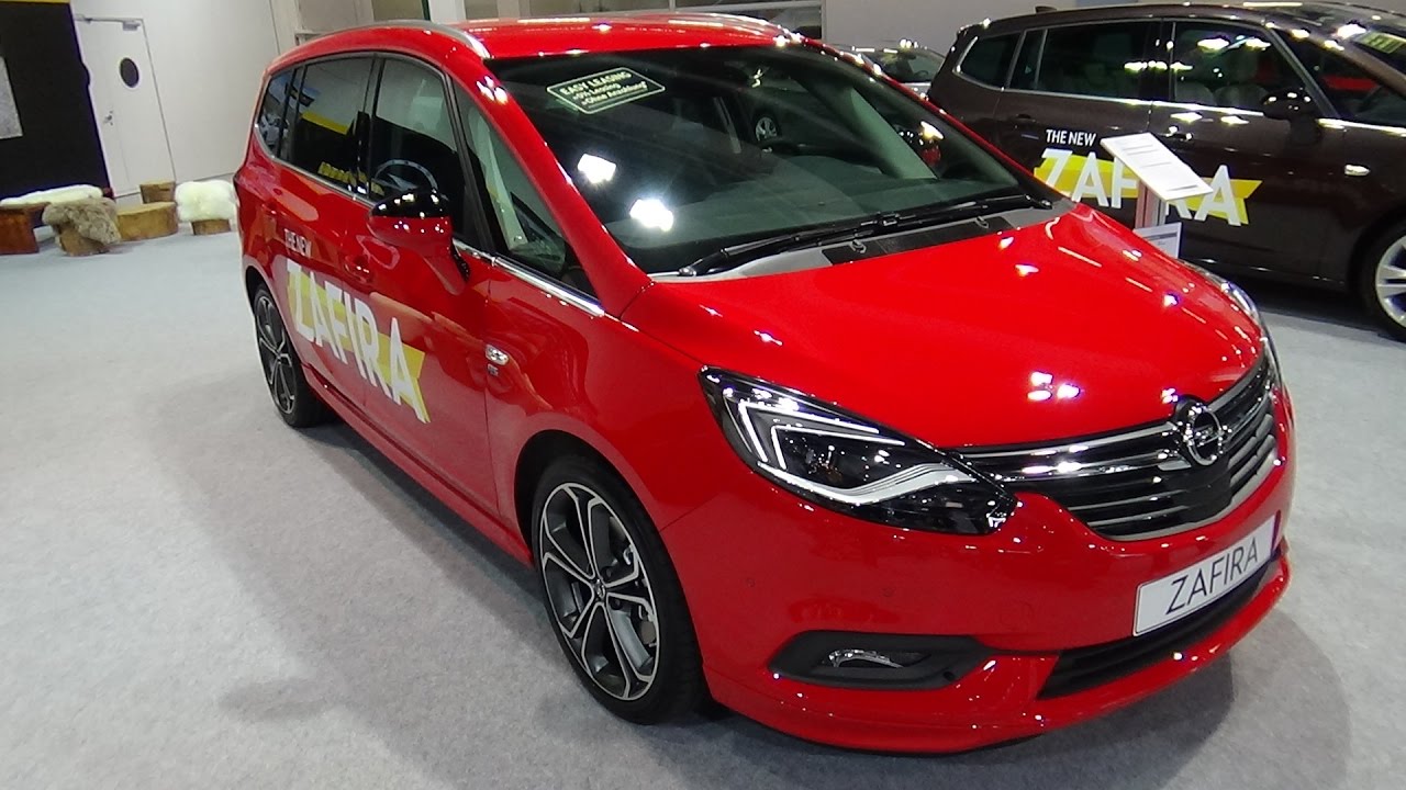 2017 Opel Zafira Enjoy - Exterior and Interior -Zürich Car Show 2016